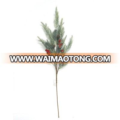 Decorative christmas tree holly floral picks